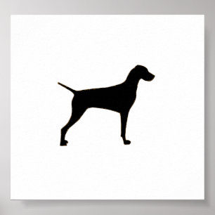 Vizsla silo black.png poster