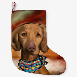 Vizsla Small Christmas Stocking