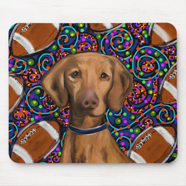 Vizsla Sport Mouse Mat (Front)