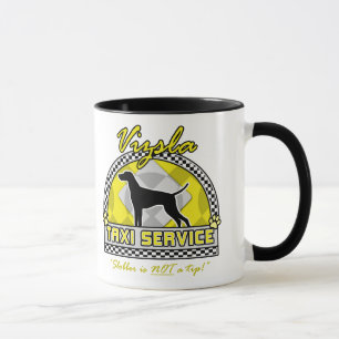 Vizsla Taxi Service Mug
