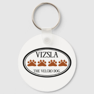 Vizsla The Velcro Dog keychain