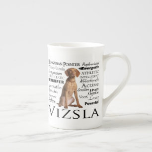Vizsla Traits Bone China Mug