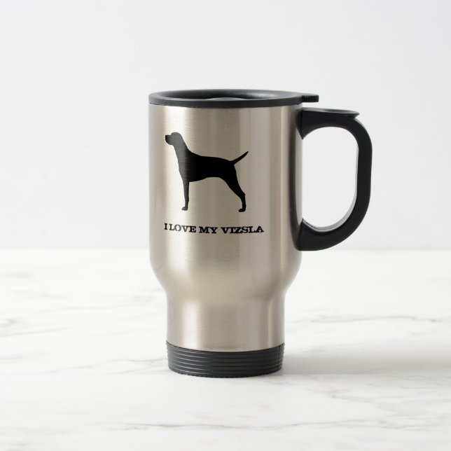 Vizsla Travel Mug (Right)