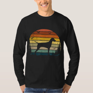 Vizsla Vintage Retro Mum Dad Dog Pet Lover Gift T-Shirt