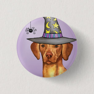 Vizsla Witch 3 Cm Round Badge