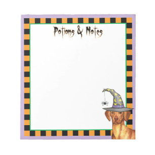 Vizsla Witch Notepad