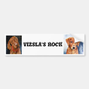VIZSLA'S ROCK, Bumper Sticker