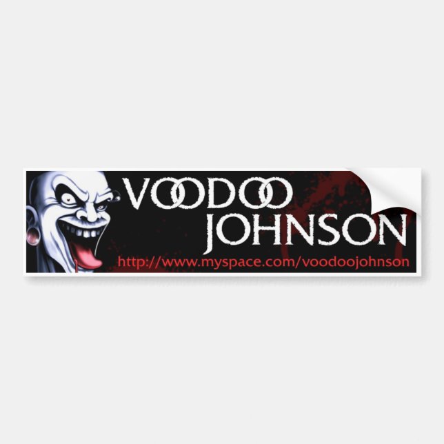 vj_bumpersticker bumper sticker (Front)