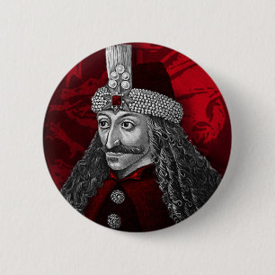 Vlad Dracula Gothic 6 Cm Round Badge