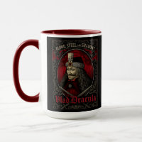 Vlad Dracula Gothic Mug – Dark Vampire Coffee Cup