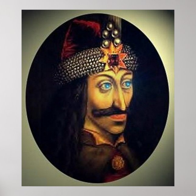 Vlad Ţepeş colour Poster (Front)