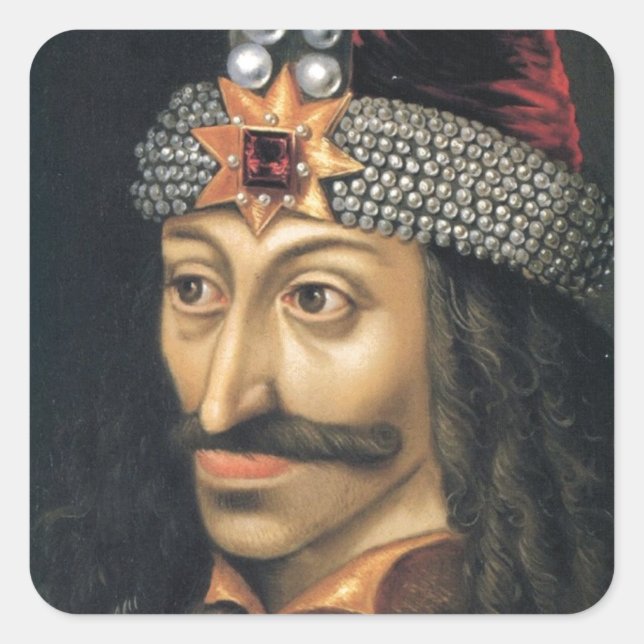 Vlad Tepes [Count Dracula] Square Sticker (Front)