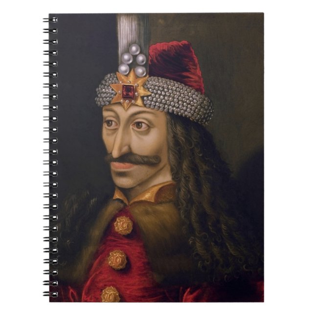 Vlad Tepes Dracula Impaler Voivode of Wallachia Notebook (Front)