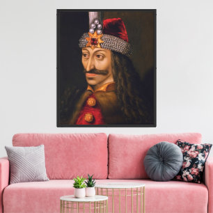 Vlad Tepes: Impaler, Dracula Dragon Prince Voivode Canvas Print