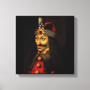 Vlad tepes (Vlad the Impaled) Canvas Print