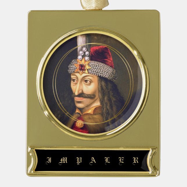 Vlad the Impaler Banner Ornament (Front)