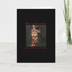 Vlad the Impaler Christmas Card