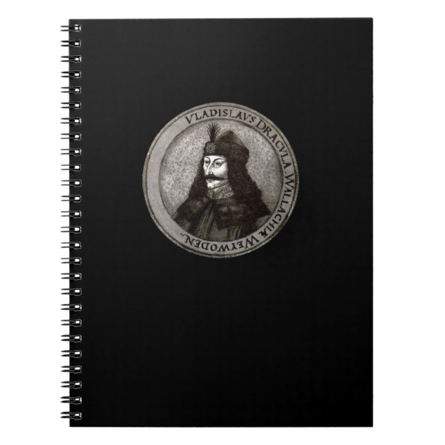 Vlad the Impaler [Count Dracula] Notebook (Front)