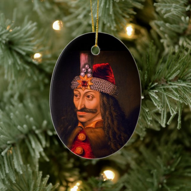 Vlad the Impaler - Dracula Ceramic Tree Decoration (Tree)