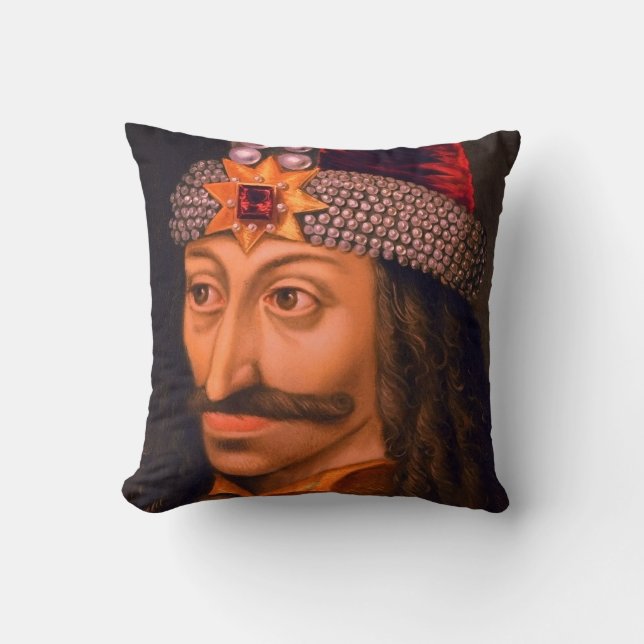 Vlad the Impaler - Dracula Cushion (Front)