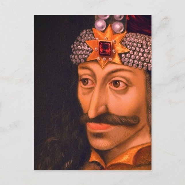 Vlad the Impaler - Dracula Postcard (Front)