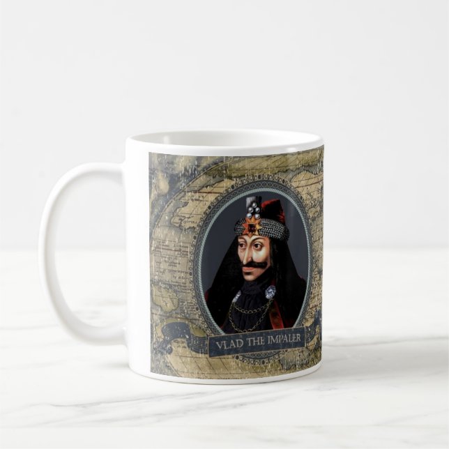 Vlad The Impaler Historical Mug (Left)