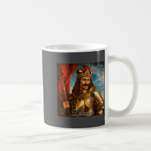 Vlad The Impaler Medieval Rtrait Dracula Art Coffee Mug