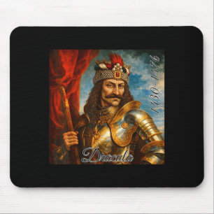 Vlad The Impaler Medieval Rtrait Dracula Art Mouse Mat