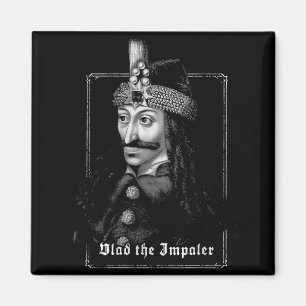 Vlad The Impaler Vintage Gothic Medieval Art  Magnet