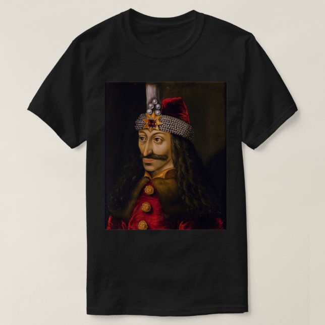 Vlad The Impaler  Vlad Tepes Romania  T-Shirt (Design Front)
