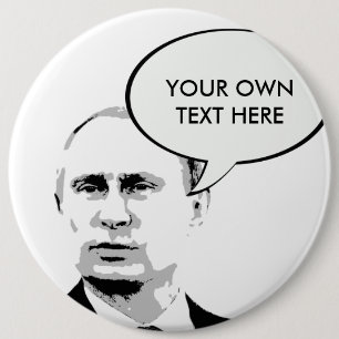 Vladamir Putin - - International Leader -.png 6 Cm Round Badge