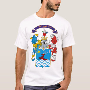 Vladar Family Hungarian Coat of Arms T-shirt
