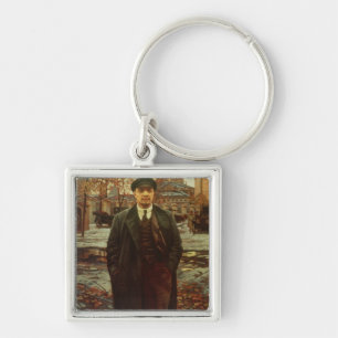 Vladimir Ilyich Lenin at Smolny, c.1925 Key Ring