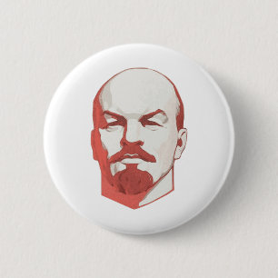 Vladimir Lenin 6 Cm Round Badge