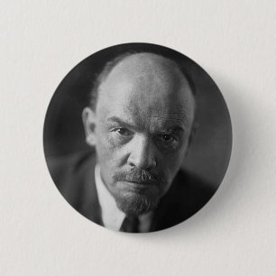 Vladimir Lenin 6 Cm Round Badge