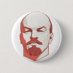 Vladimir Lenin 6 Cm Round Badge