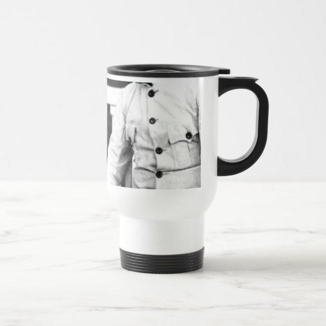 Vladimir Lenin And Joseph Stalin Travel Mug (Right)
