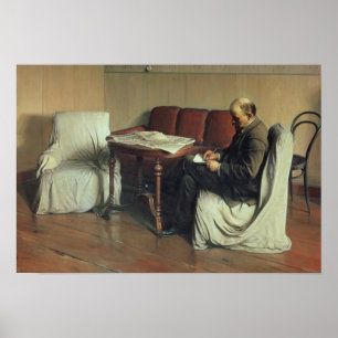 Vladimir Lenin  at Smolny, 1930 Poster