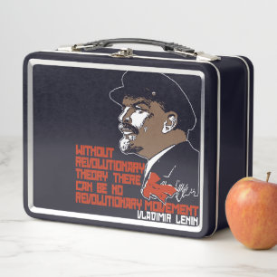 VLADIMIR LENIN Metal Lunch Box