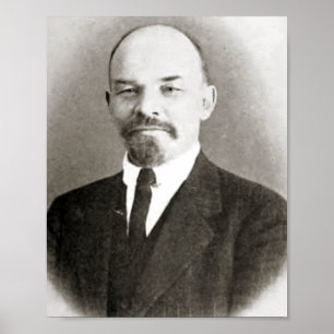 Vladimir Lenin Portrait Poster
