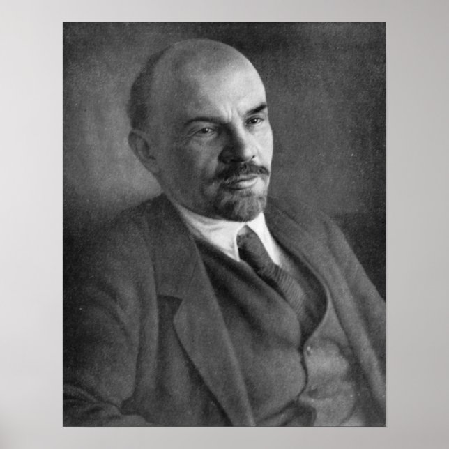 Vladimir Lenin Portrait Poster (Front)