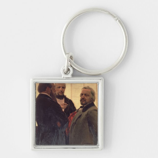Vladimir Odoevsky Key Ring (Front)