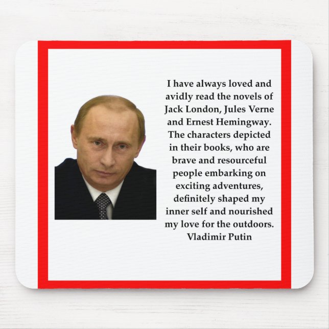 Vladimir Putin Mouse Mat (Front)