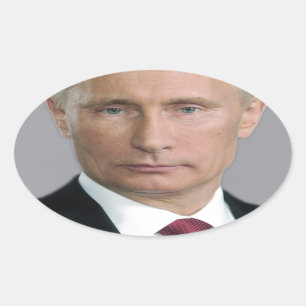 Vladimir Putin Oval Sticker