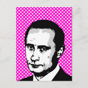 Vladimir Putin Postcard