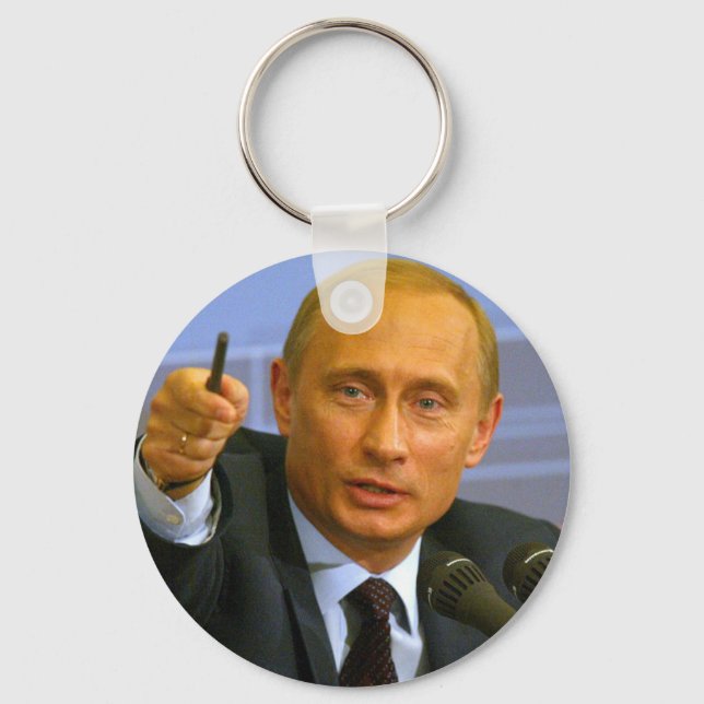 Vladimir Putin wants to give that man a cookie! Key Ring (Front)