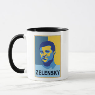 Vladimir Zelensky - I stand with Ukraine Mug