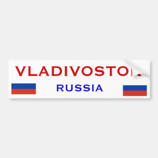 Vladivostok* Russia Bumper Sticker