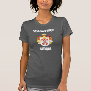 Vlasotince, Serbia with coat of arms T-Shirt