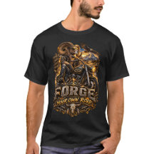 VLLC Forge Your Own Road Motorcycle Biker Skeleton